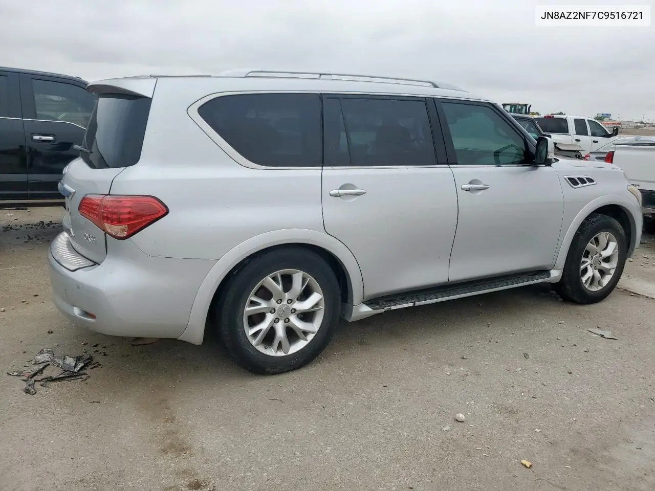2012 Infiniti Qx56 VIN: JN8AZ2NF7C9516721 Lot: 52041975
