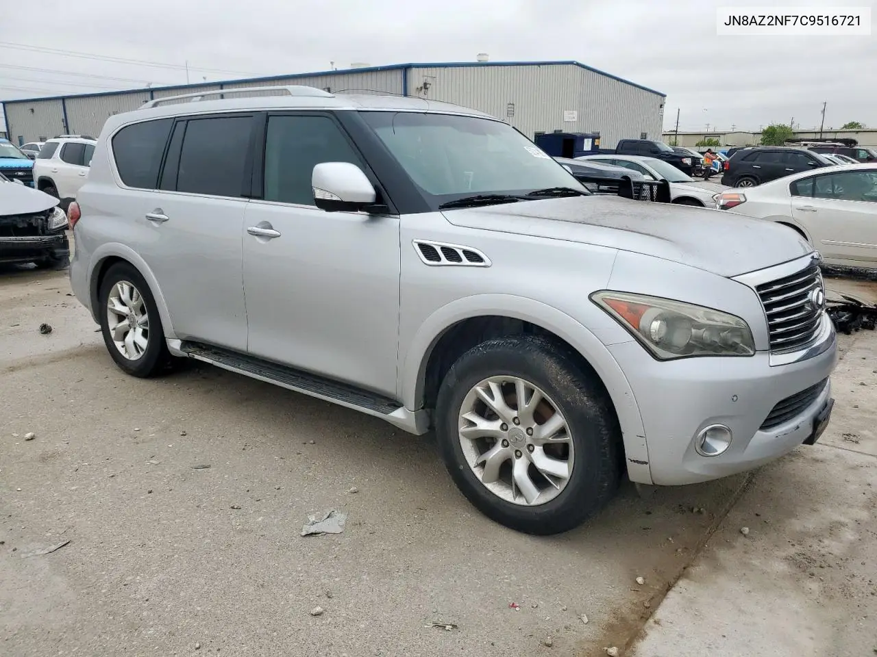 2012 Infiniti Qx56 VIN: JN8AZ2NF7C9516721 Lot: 52041975