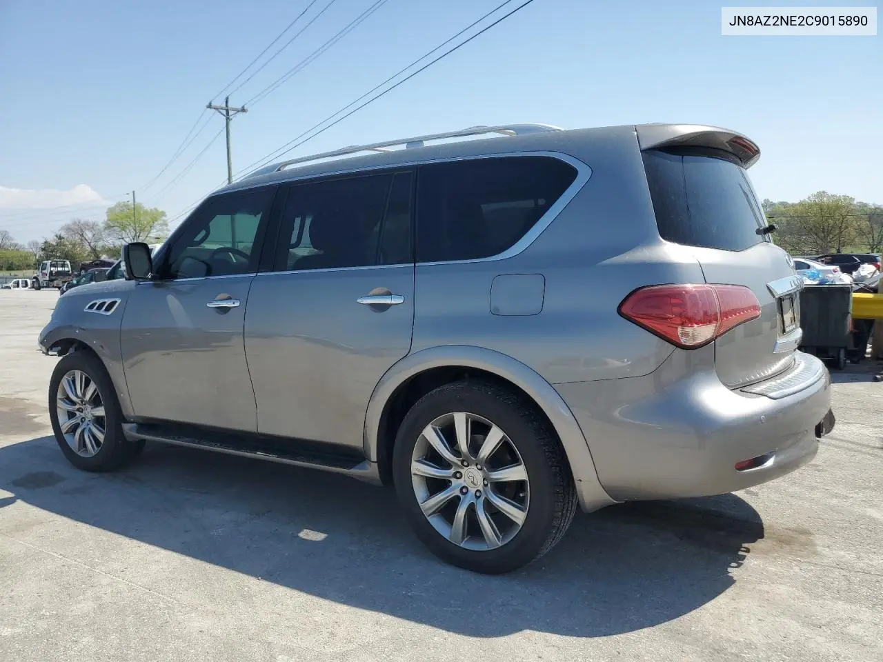 2012 Infiniti Qx56 VIN: JN8AZ2NE2C9015890 Lot: 52685655