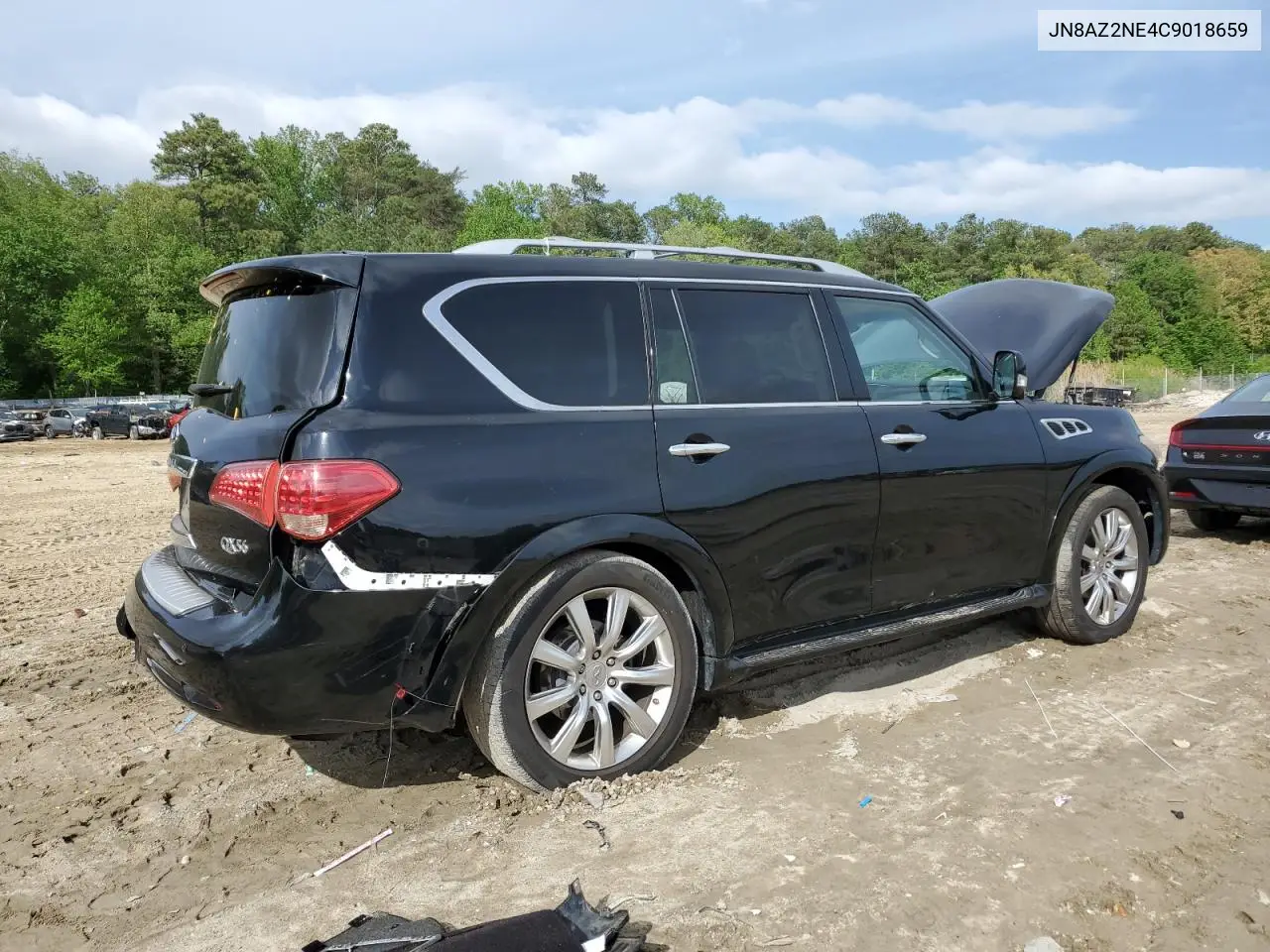 2012 Infiniti Qx56 VIN: JN8AZ2NE4C9018659 Lot: 55551255