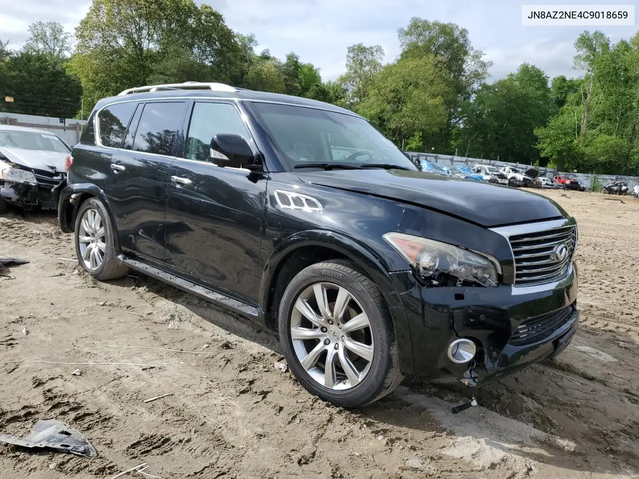 2012 Infiniti Qx56 VIN: JN8AZ2NE4C9018659 Lot: 55551255