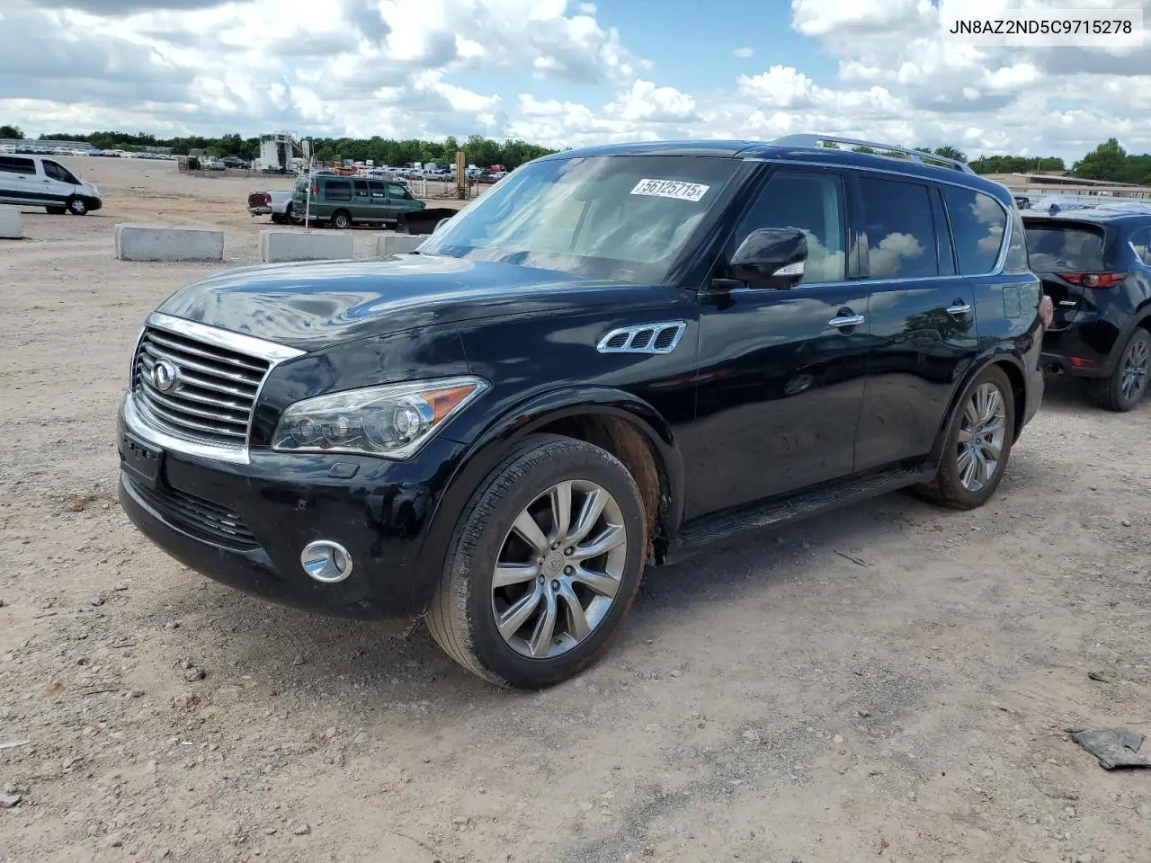 2012 Infiniti Qx56 VIN: JN8AZ2ND5C9715278 Lot: 56125715