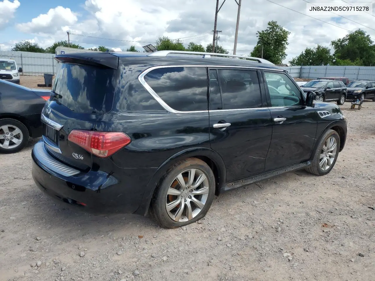 2012 Infiniti Qx56 VIN: JN8AZ2ND5C9715278 Lot: 56125715