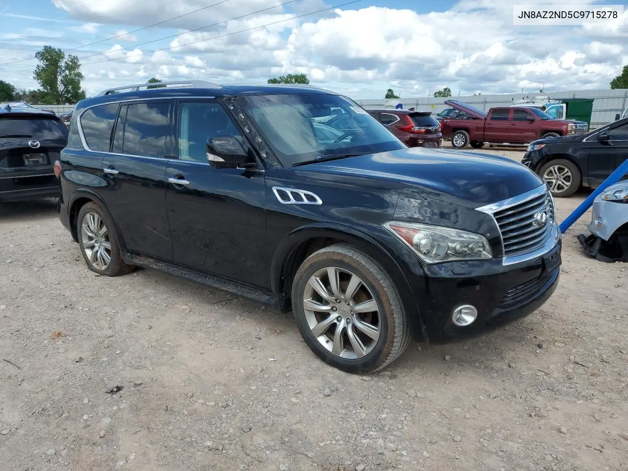 2012 Infiniti Qx56 VIN: JN8AZ2ND5C9715278 Lot: 56125715