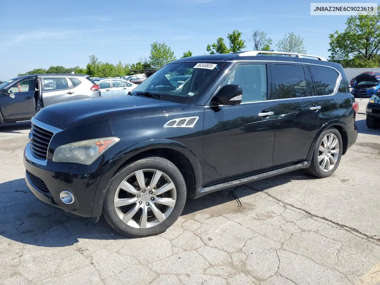 2012 Infiniti Qx56 VIN: JN8AZ2NE6C9023619 Lot: 56348805