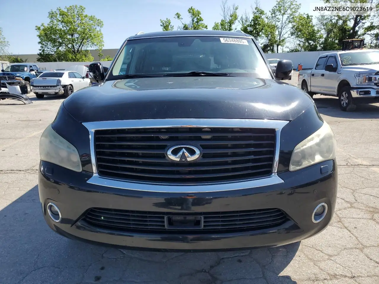 2012 Infiniti Qx56 VIN: JN8AZ2NE6C9023619 Lot: 56348805