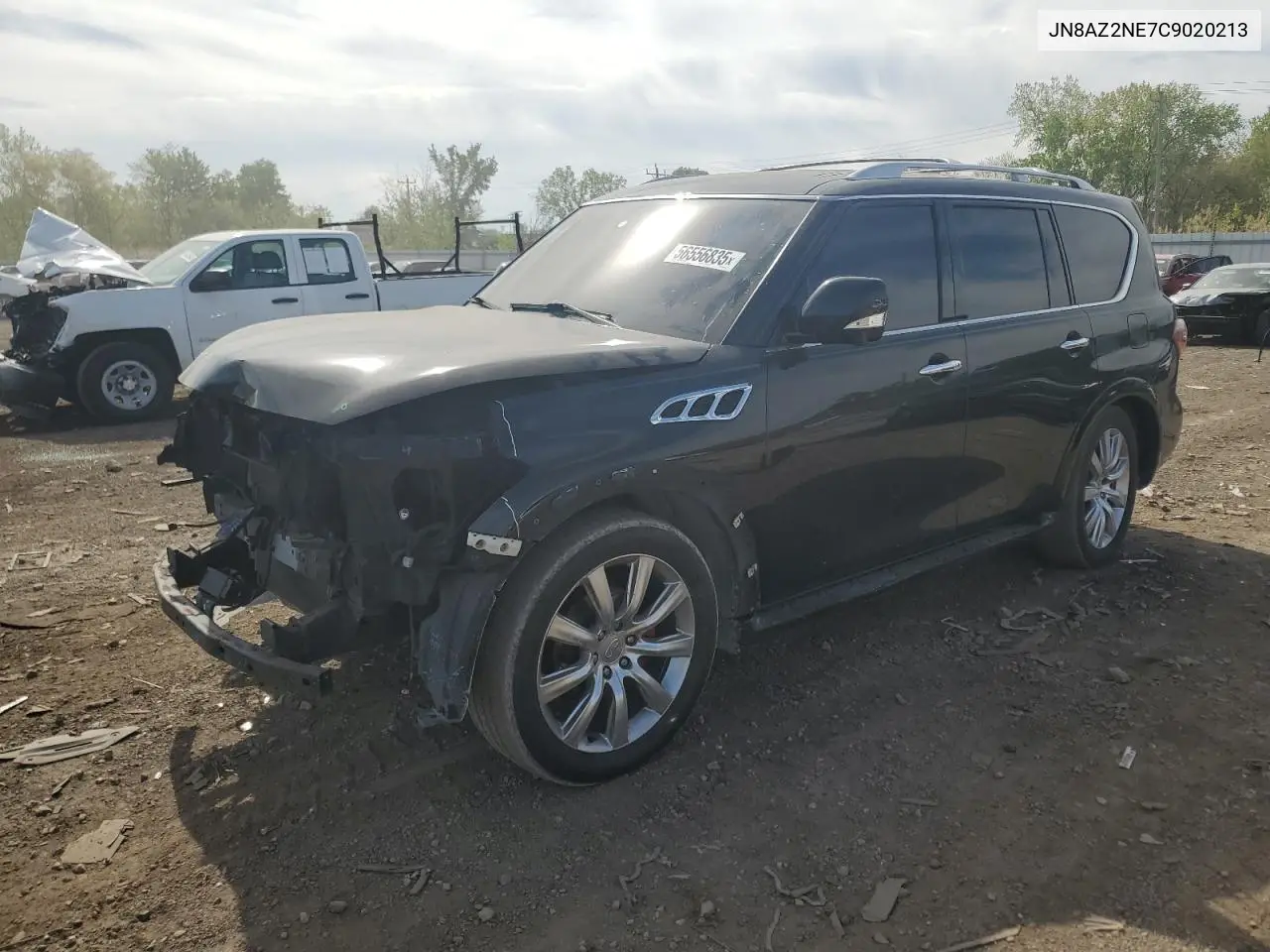 2012 Infiniti Qx56 VIN: JN8AZ2NE7C9020213 Lot: 56556835