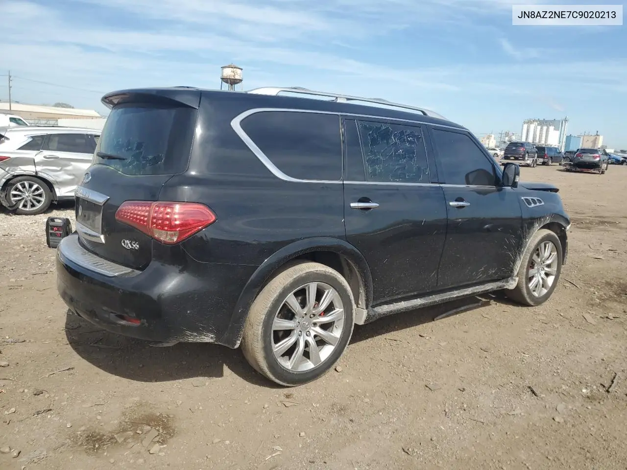 2012 Infiniti Qx56 VIN: JN8AZ2NE7C9020213 Lot: 56556835