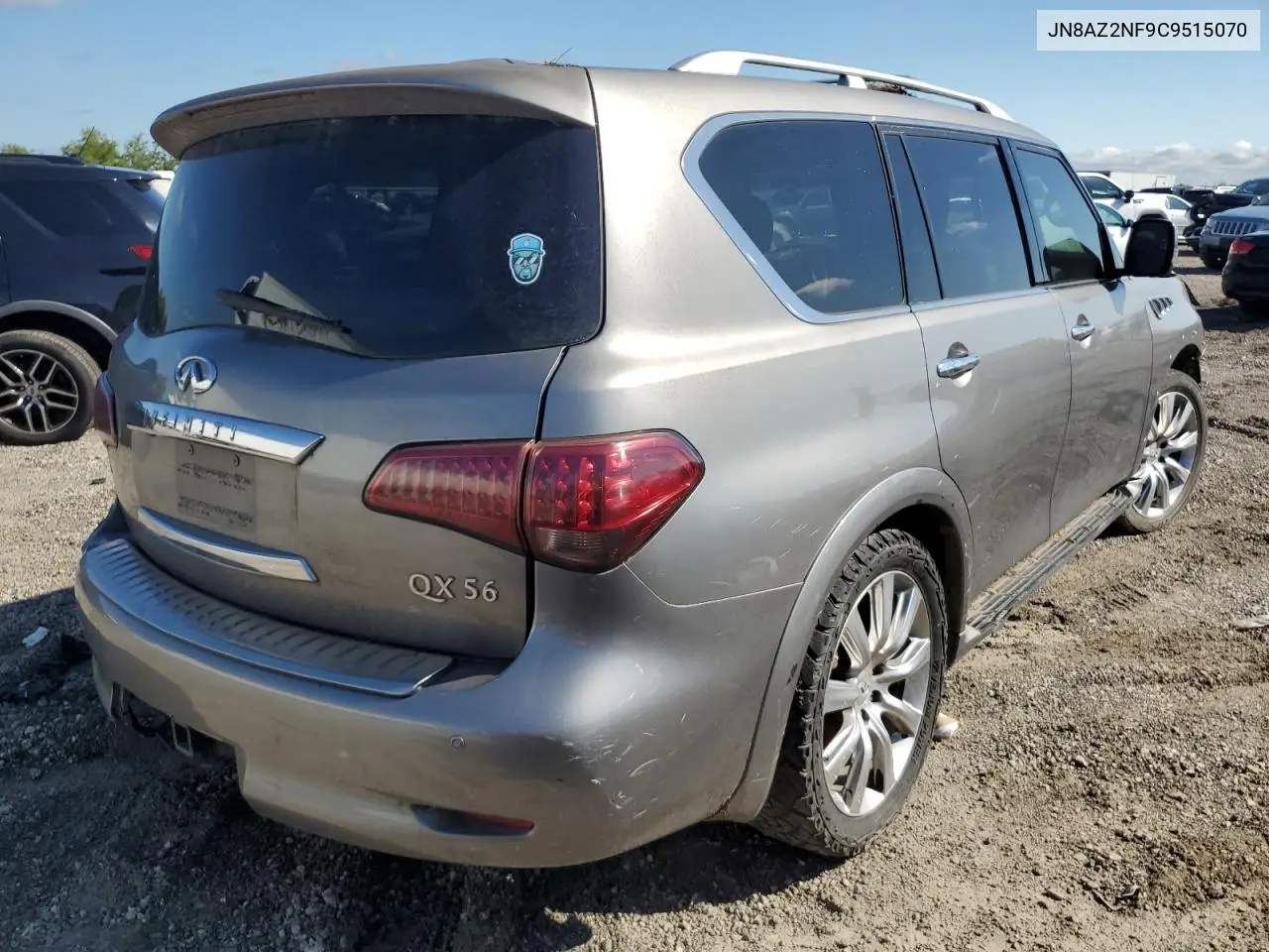 2012 Infiniti Qx56 VIN: JN8AZ2NF9C9515070 Lot: 56661655