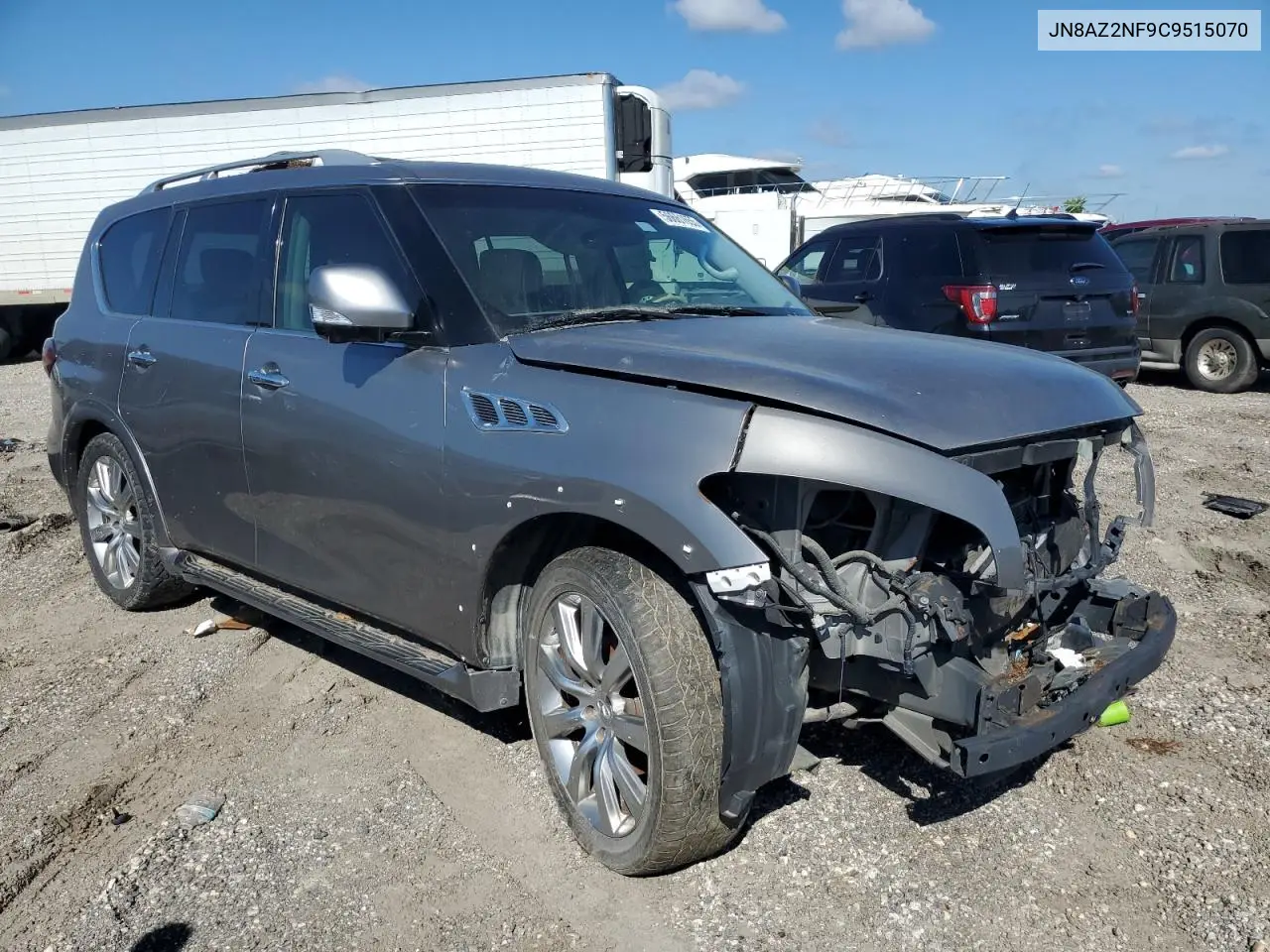 2012 Infiniti Qx56 VIN: JN8AZ2NF9C9515070 Lot: 56661655