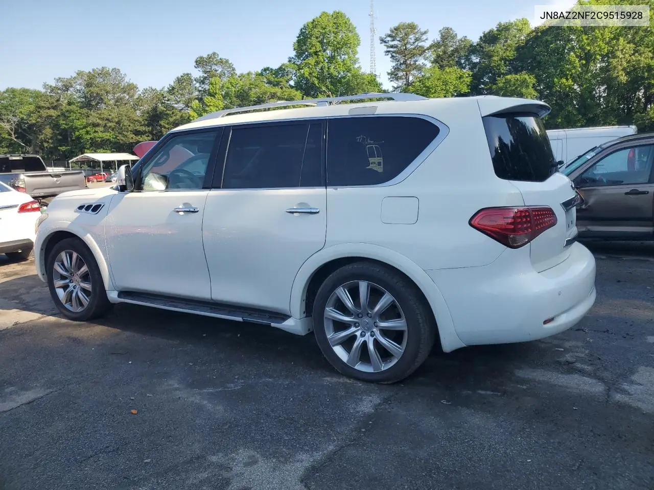 2012 Infiniti Qx56 VIN: JN8AZ2NF2C9515928 Lot: 57131185