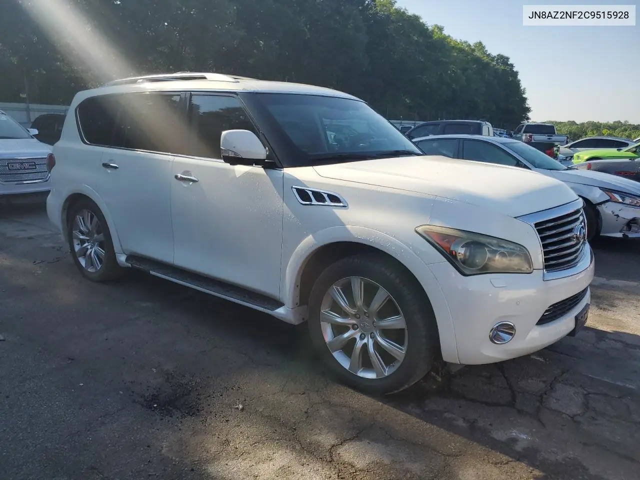 2012 Infiniti Qx56 VIN: JN8AZ2NF2C9515928 Lot: 57131185