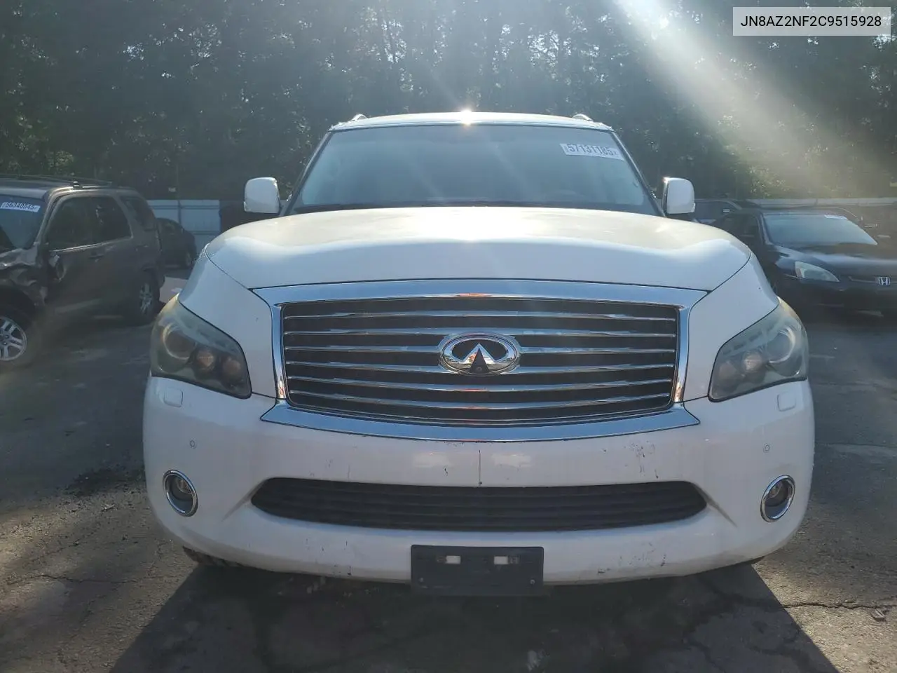 2012 Infiniti Qx56 VIN: JN8AZ2NF2C9515928 Lot: 57131185