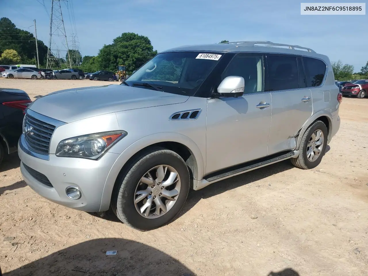 2012 Infiniti Qx56 VIN: JN8AZ2NF6C9518895 Lot: 61084975