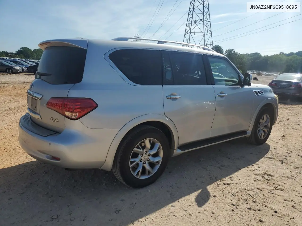 2012 Infiniti Qx56 VIN: JN8AZ2NF6C9518895 Lot: 61084975