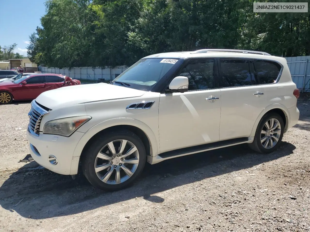 2012 Infiniti Qx56 VIN: JN8AZ2NE1C9021437 Lot: 61284375