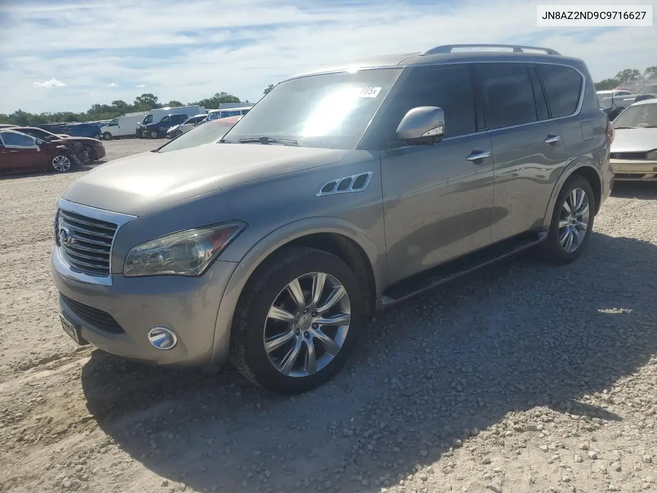 2012 Infiniti Qx56 VIN: JN8AZ2ND9C9716627 Lot: 62506885
