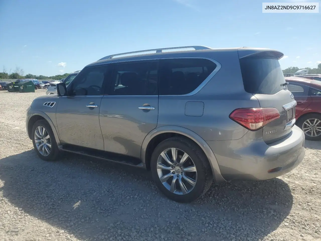 2012 Infiniti Qx56 VIN: JN8AZ2ND9C9716627 Lot: 62506885