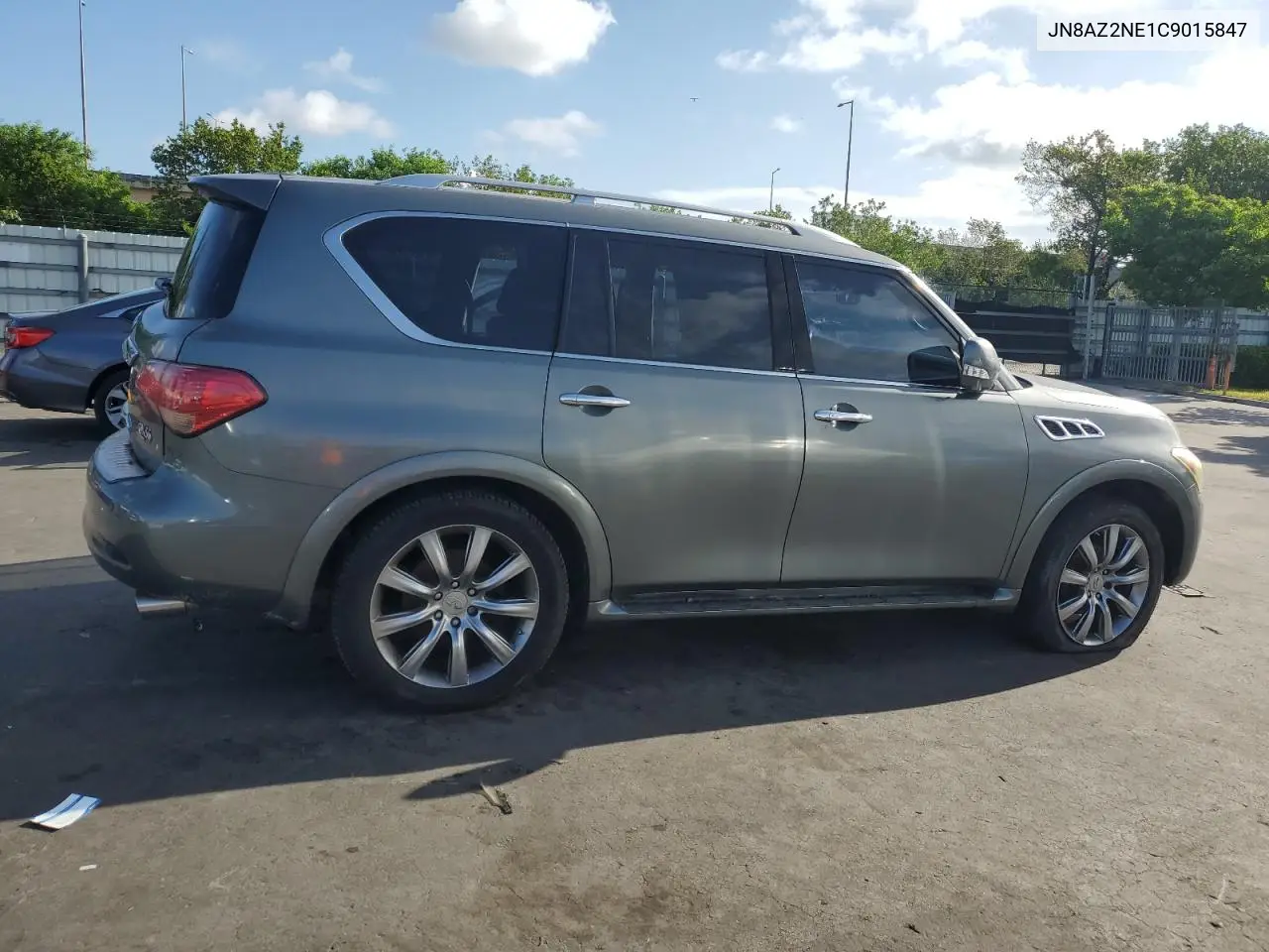 2012 Infiniti Qx56 VIN: JN8AZ2NE1C9015847 Lot: 62582975
