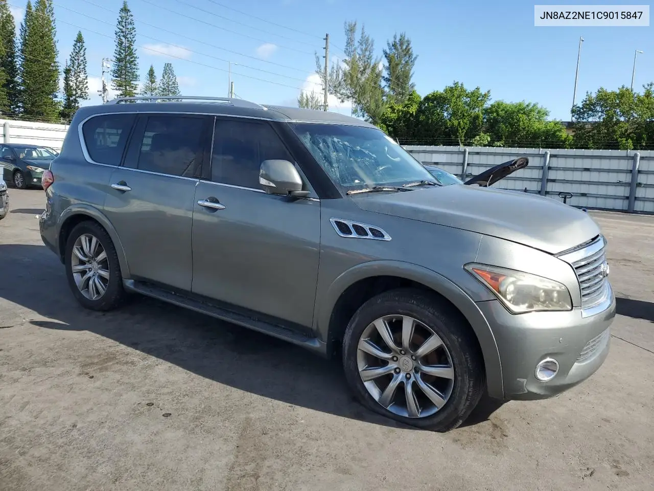 2012 Infiniti Qx56 VIN: JN8AZ2NE1C9015847 Lot: 62582975