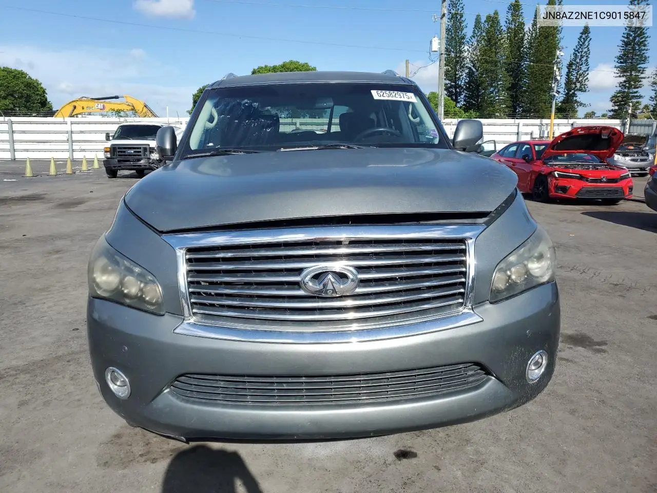 2012 Infiniti Qx56 VIN: JN8AZ2NE1C9015847 Lot: 62582975
