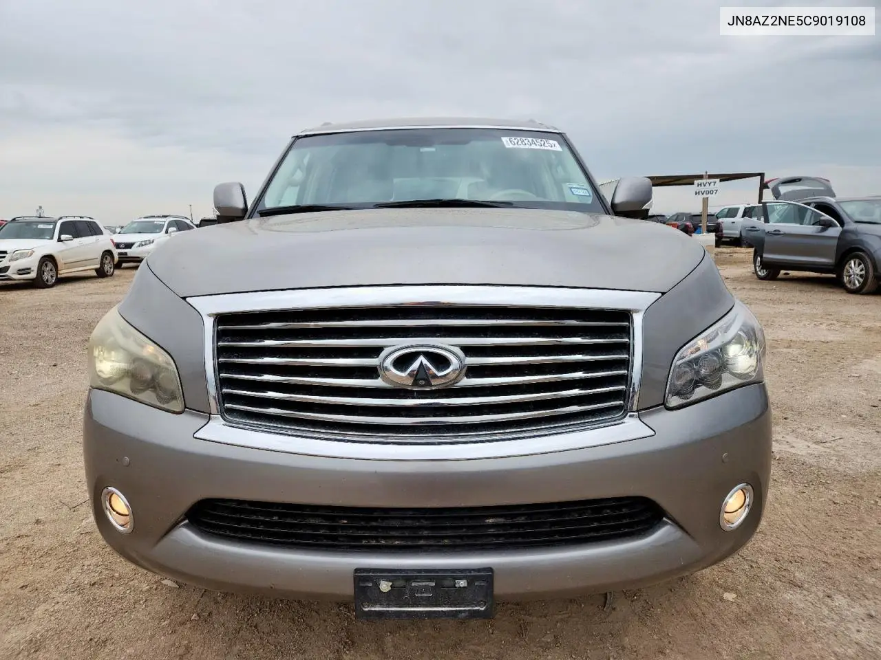 2012 Infiniti Qx56 VIN: JN8AZ2NE5C9019108 Lot: 62834525