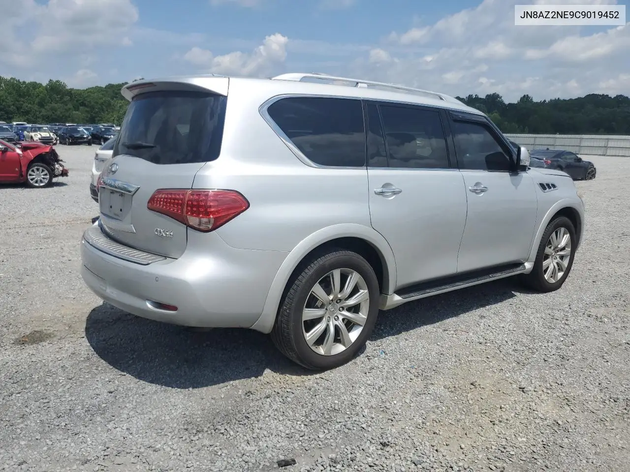 2012 Infiniti Qx56 VIN: JN8AZ2NE9C9019452 Lot: 63227375
