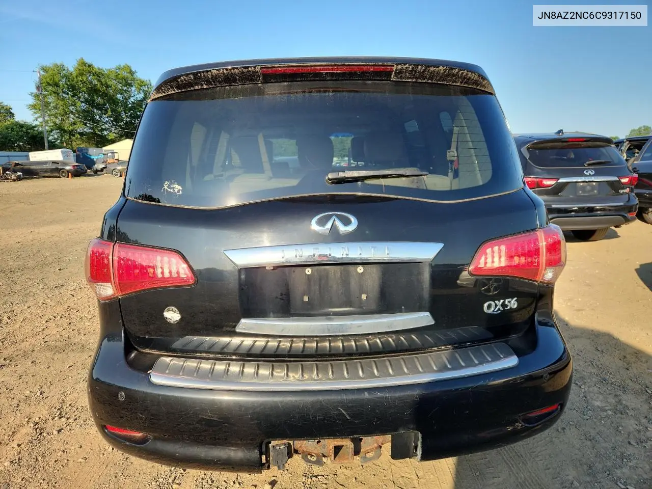 2012 Infiniti Qx56 VIN: JN8AZ2NC6C9317150 Lot: 66333205