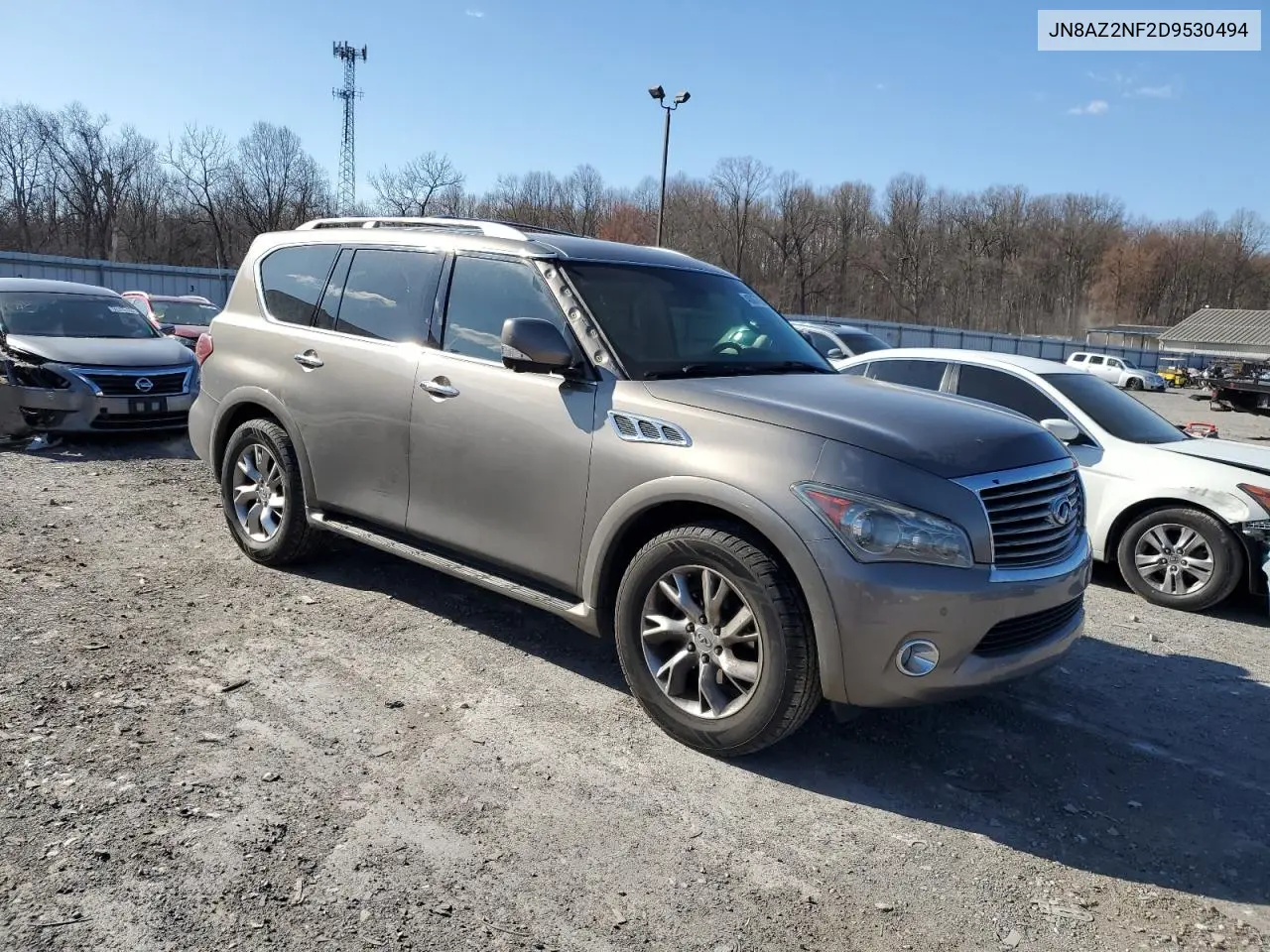2013 Infiniti Qx56 VIN: JN8AZ2NF2D9530494 Lot: 48887765