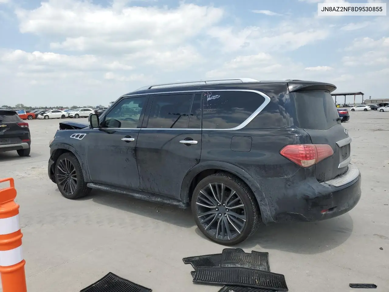 2013 Infiniti Qx56 VIN: JN8AZ2NF8D9530855 Lot: 53100425