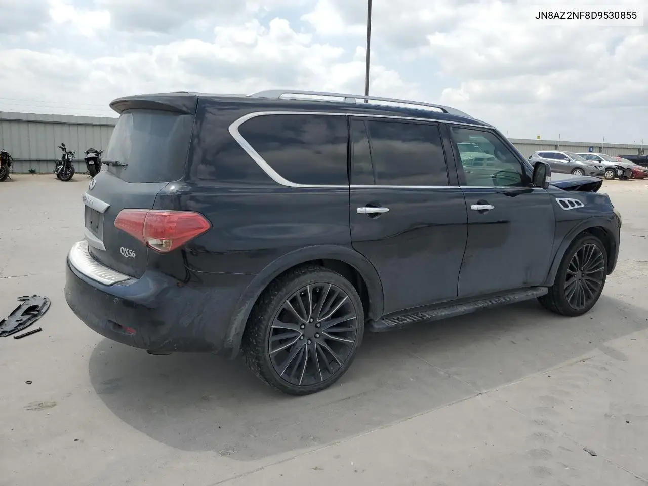 2013 Infiniti Qx56 VIN: JN8AZ2NF8D9530855 Lot: 53100425
