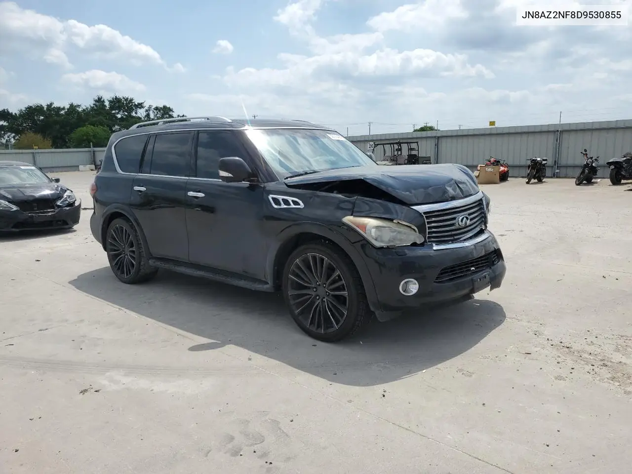 2013 Infiniti Qx56 VIN: JN8AZ2NF8D9530855 Lot: 53100425