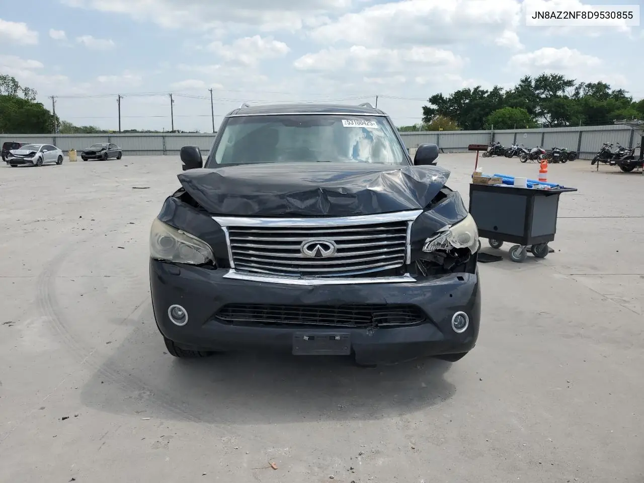 2013 Infiniti Qx56 VIN: JN8AZ2NF8D9530855 Lot: 53100425