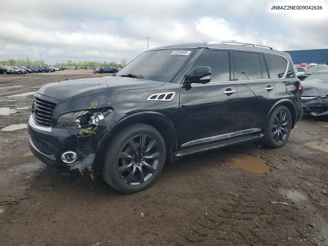 2013 Infiniti Qx56 VIN: JN8AZ2NE0D9042636 Lot: 55246405
