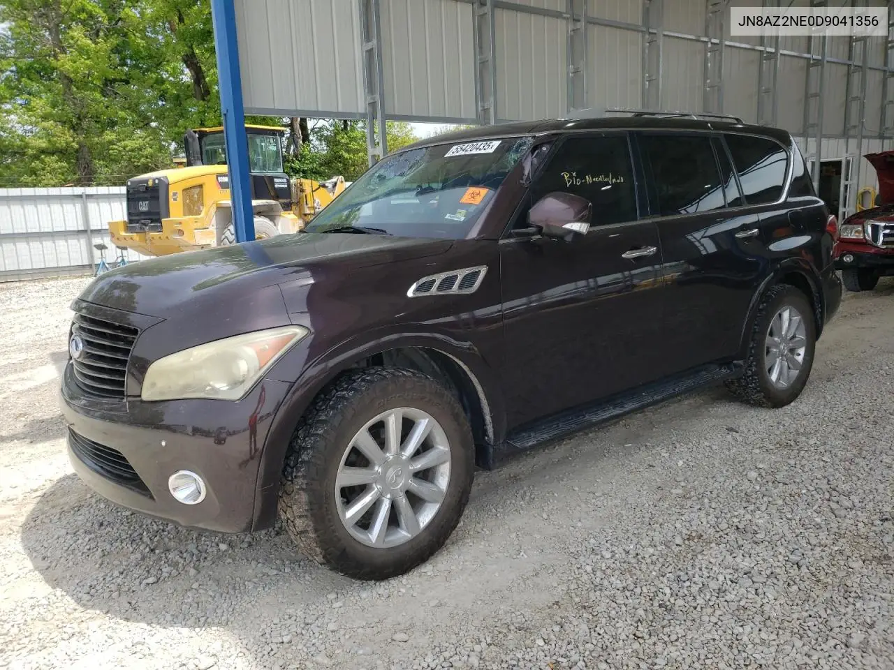 2013 Infiniti Qx56 VIN: JN8AZ2NE0D9041356 Lot: 55420435