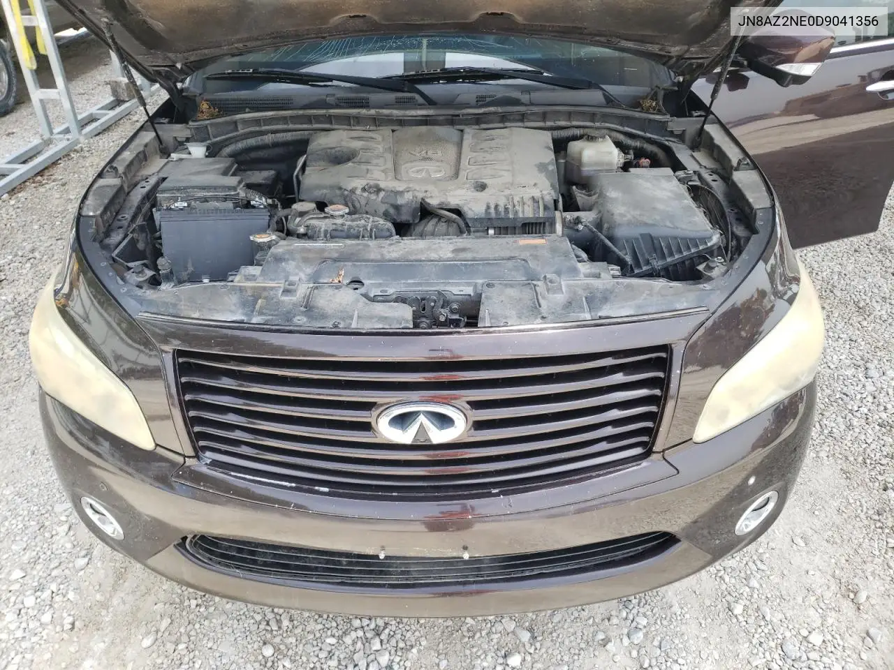 2013 Infiniti Qx56 VIN: JN8AZ2NE0D9041356 Lot: 55420435