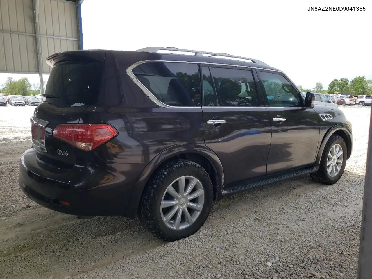 2013 Infiniti Qx56 VIN: JN8AZ2NE0D9041356 Lot: 55420435