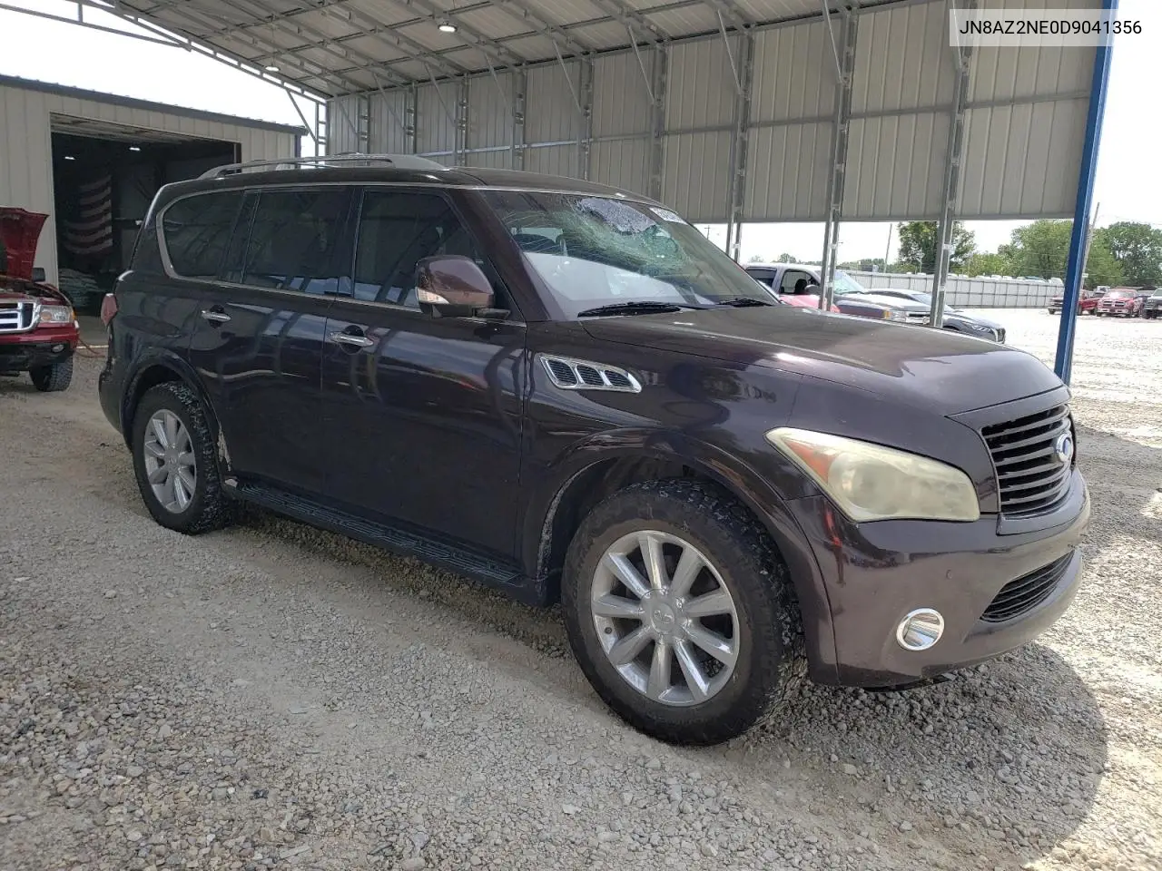 2013 Infiniti Qx56 VIN: JN8AZ2NE0D9041356 Lot: 55420435