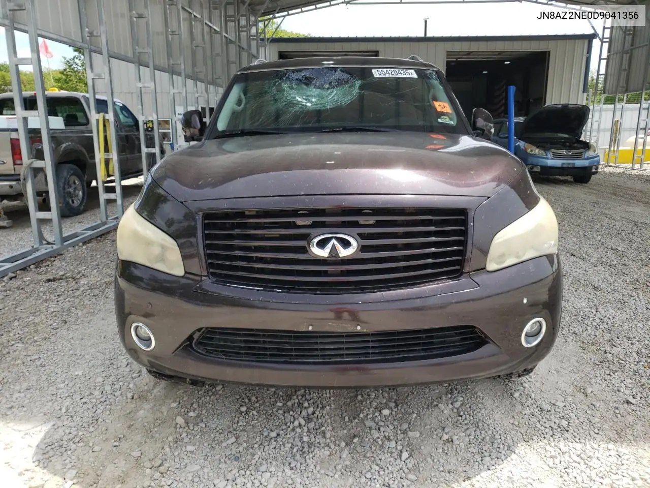 2013 Infiniti Qx56 VIN: JN8AZ2NE0D9041356 Lot: 55420435