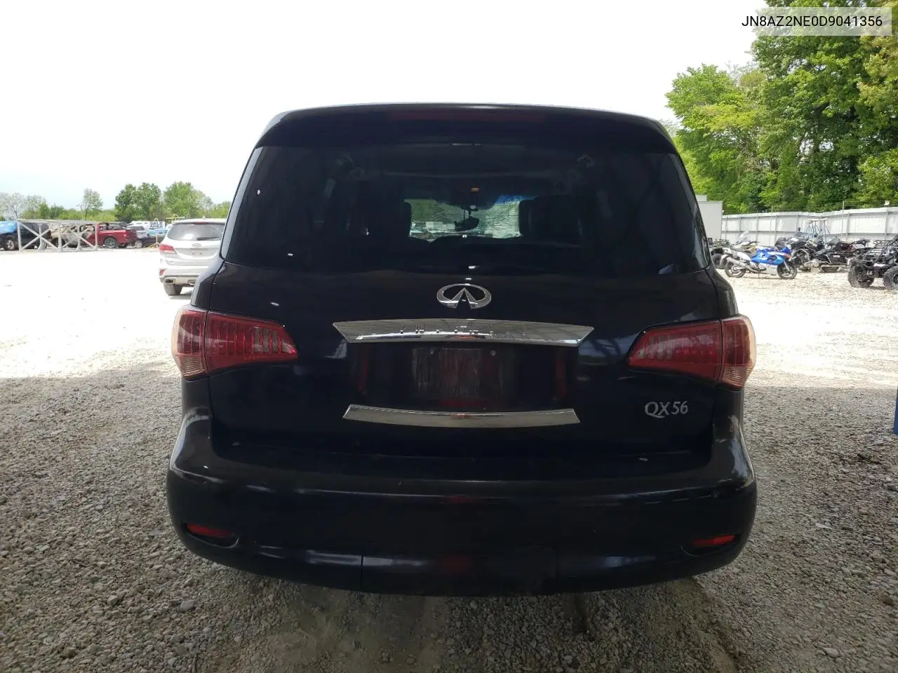 2013 Infiniti Qx56 VIN: JN8AZ2NE0D9041356 Lot: 55420435