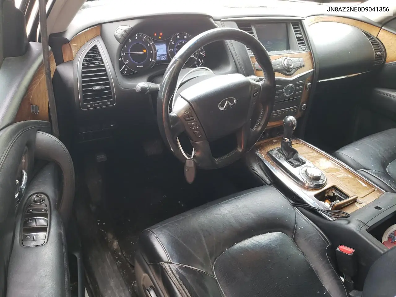 2013 Infiniti Qx56 VIN: JN8AZ2NE0D9041356 Lot: 55420435