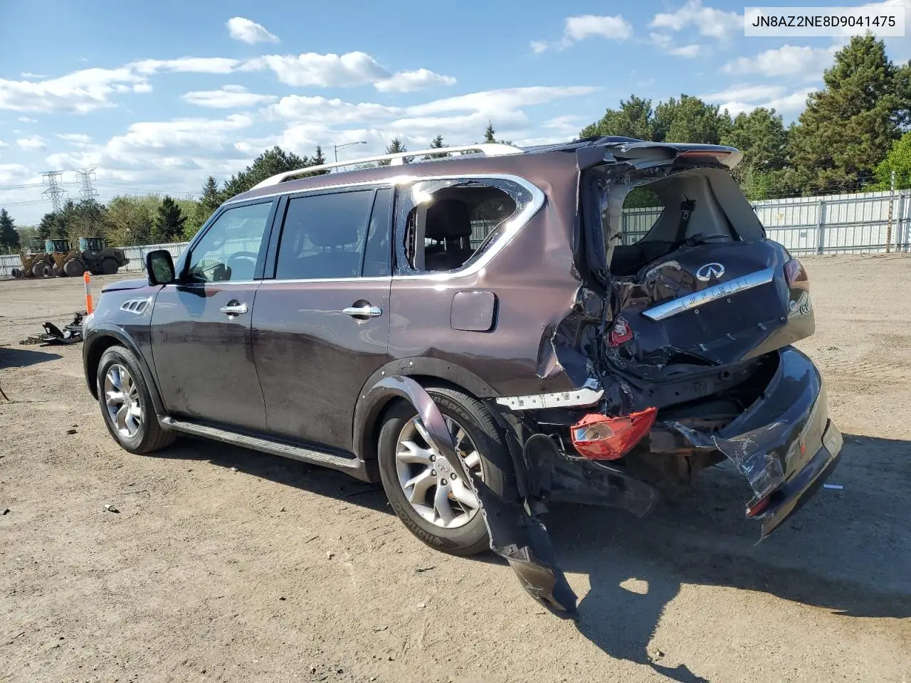 2013 Infiniti Qx56 VIN: JN8AZ2NE8D9041475 Lot: 55580495