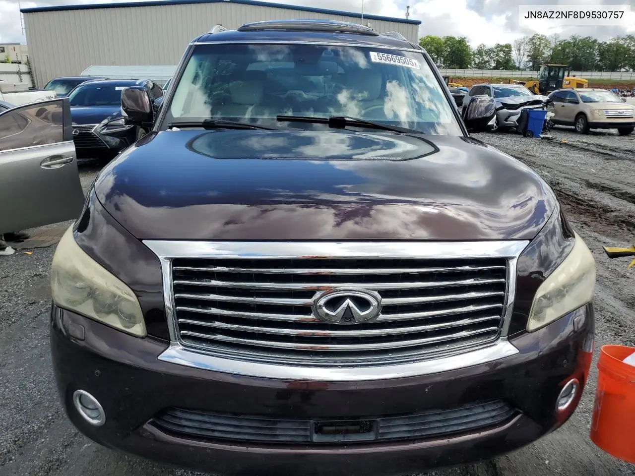 2013 Infiniti Qx56 VIN: JN8AZ2NF8D9530757 Lot: 55669505