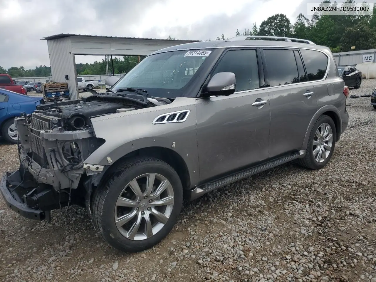 2013 Infiniti Qx56 VIN: JN8AZ2NF9D9530007 Lot: 56314365