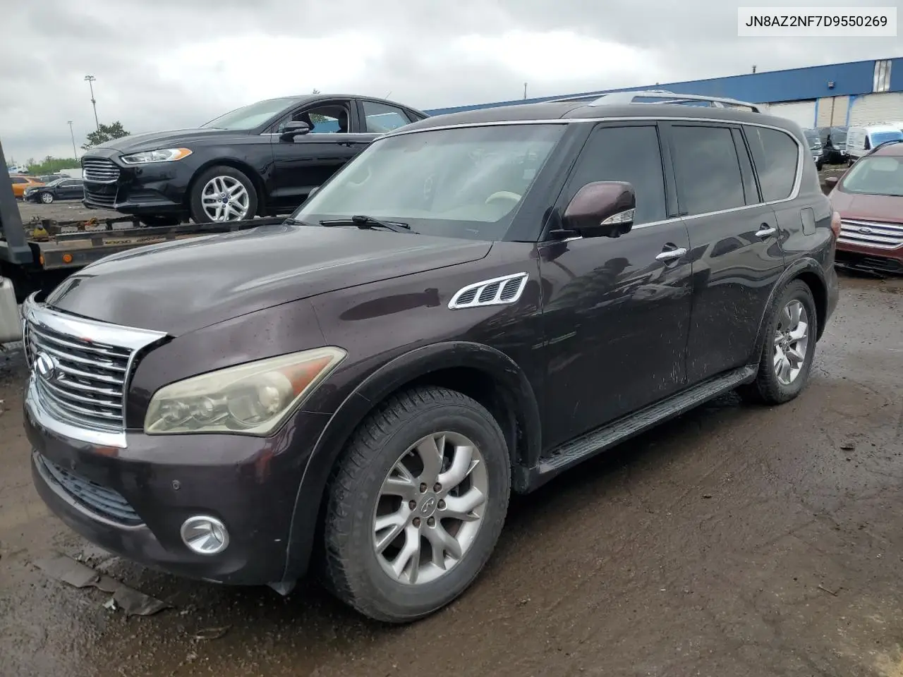 2013 Infiniti Qx56 VIN: JN8AZ2NF7D9550269 Lot: 56836875