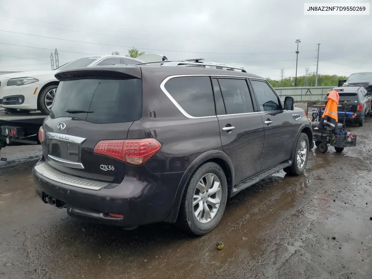 2013 Infiniti Qx56 VIN: JN8AZ2NF7D9550269 Lot: 56836875