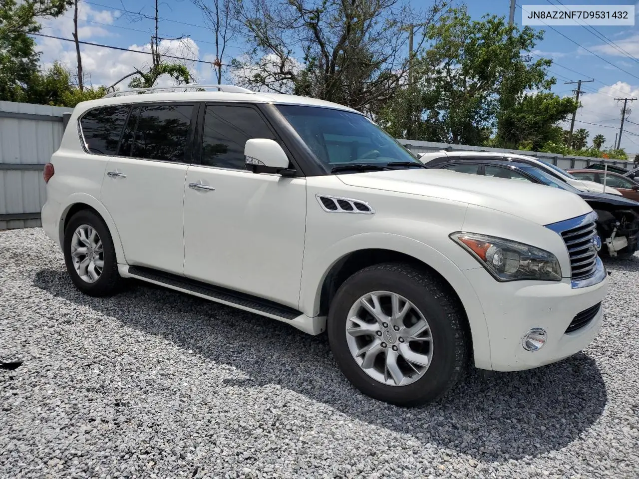 2013 Infiniti Qx56 VIN: JN8AZ2NF7D9531432 Lot: 57059405