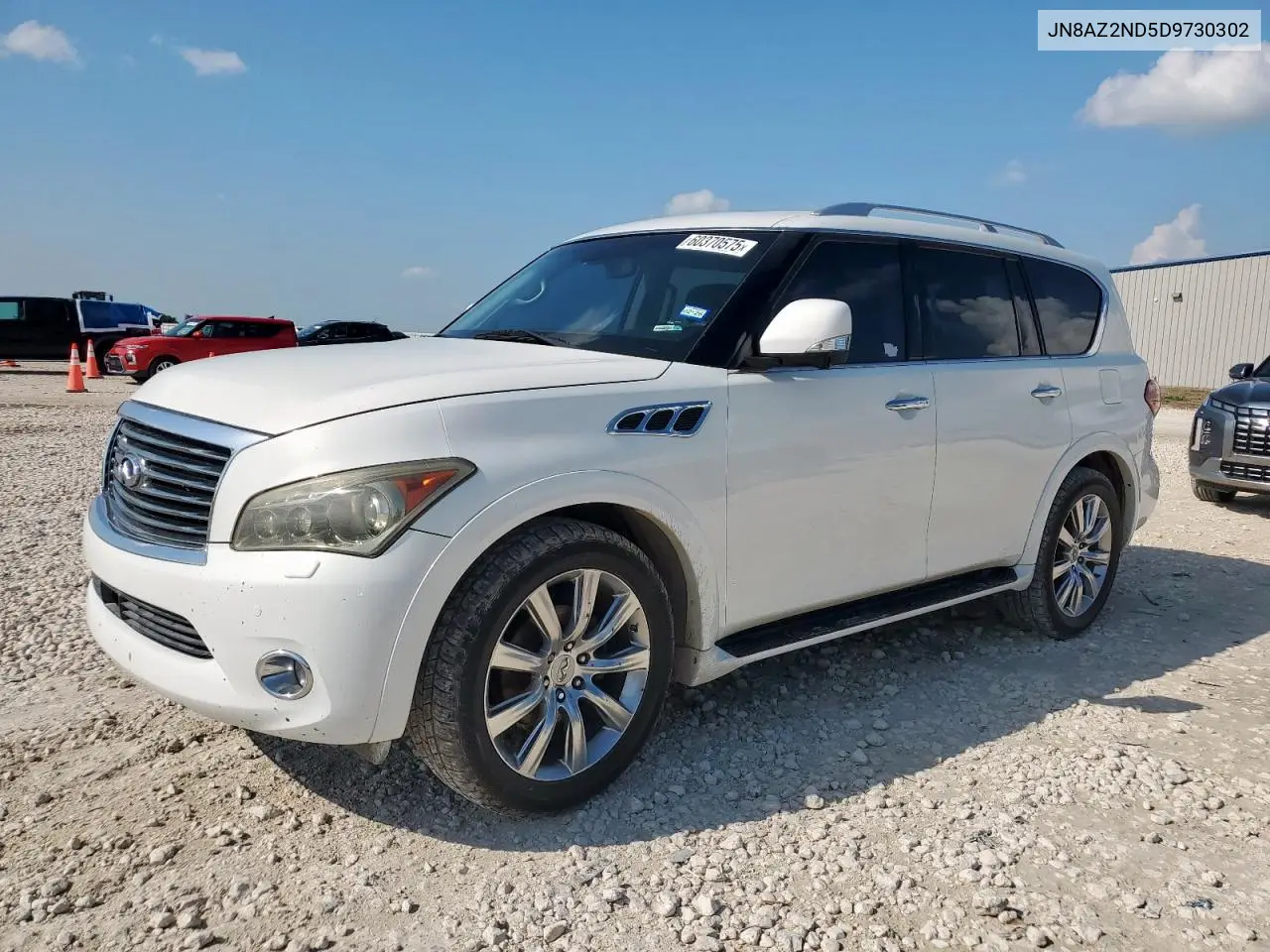 2013 Infiniti Qx56 VIN: JN8AZ2ND5D9730302 Lot: 60370575