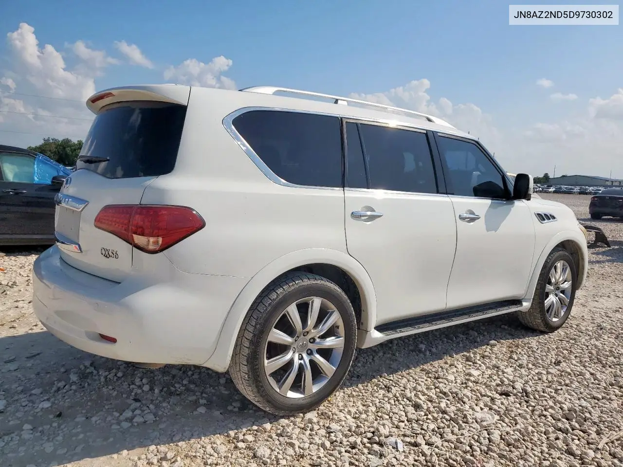 2013 Infiniti Qx56 VIN: JN8AZ2ND5D9730302 Lot: 60370575