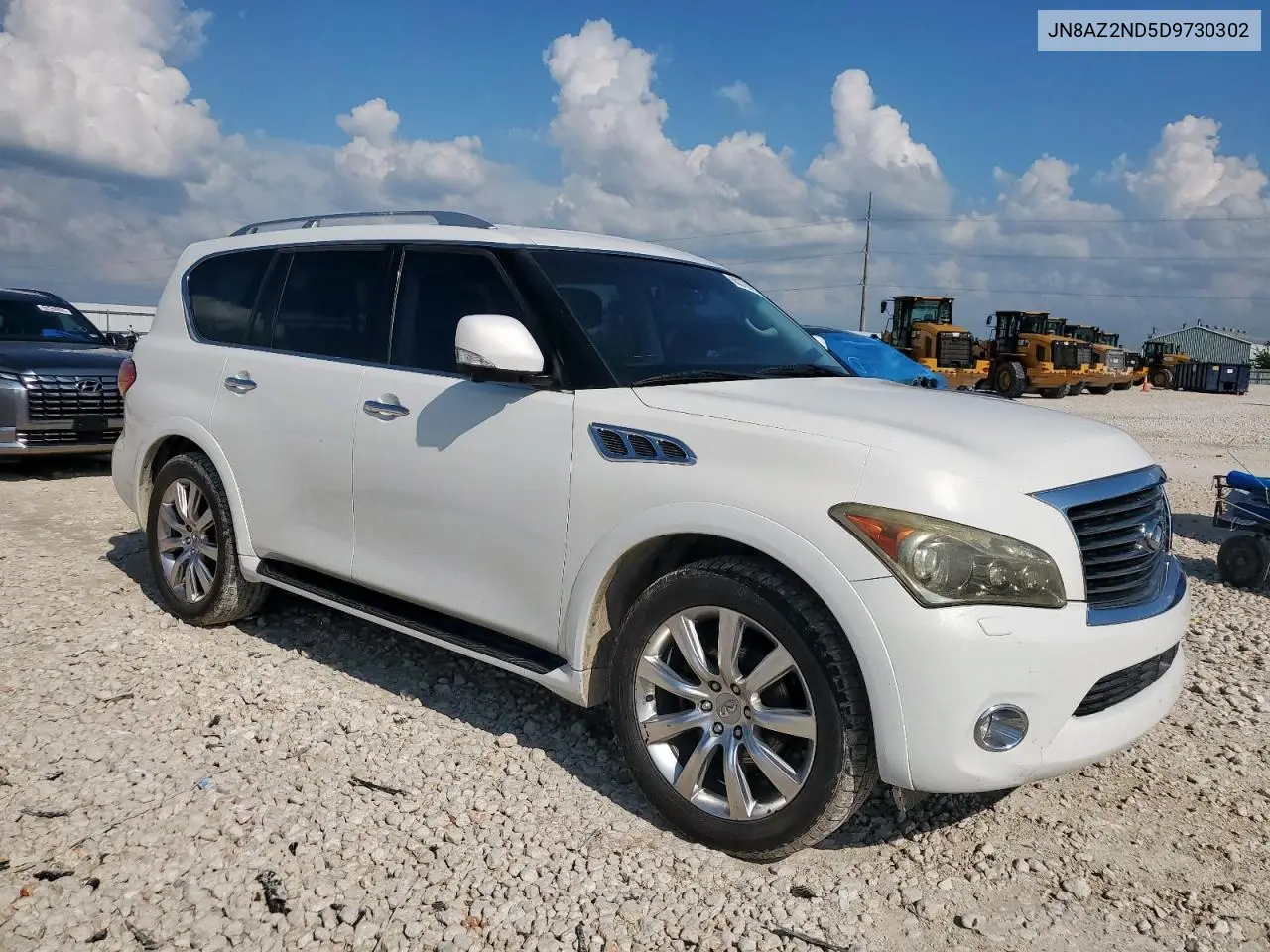 2013 Infiniti Qx56 VIN: JN8AZ2ND5D9730302 Lot: 60370575